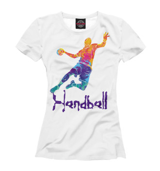 Женская Футболка Handball