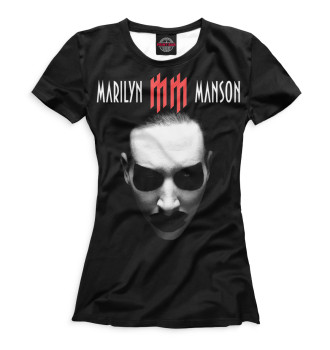 Футболка для девочек Marilyn Manson
