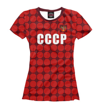 Женская Футболка Футбольная Форма СССР