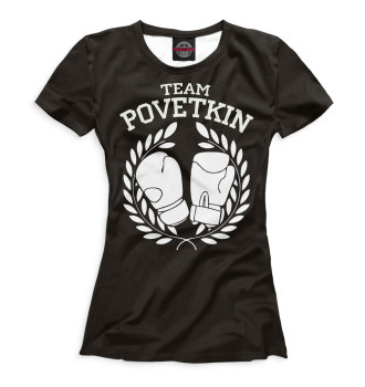 Футболка для девочек Team Povetkin