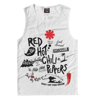 Мужская Майка Red Hot Chili Peppers Songs