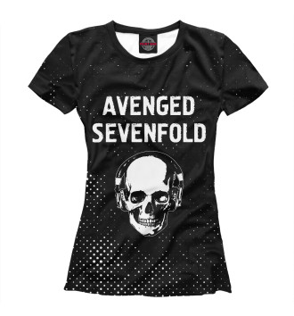Футболка для девочек Avenged Sevenfold + Череп