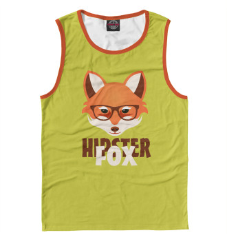 Майка Hipster Fox