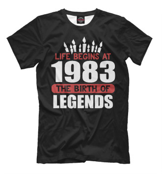 Футболка 1983 - рождение легенды