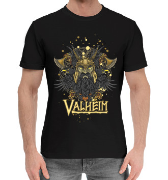Мужская Хлопковая футболка Valheim