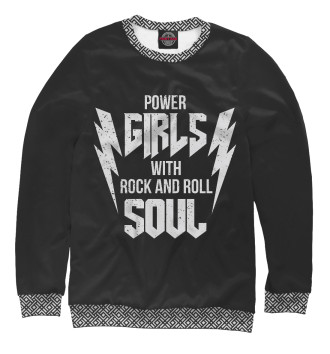 Свитшот для девочек Rock And Roll