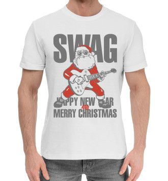 Хлопковая футболка Swag