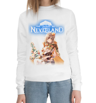Женский Хлопковый свитшот The Legend of Neverland