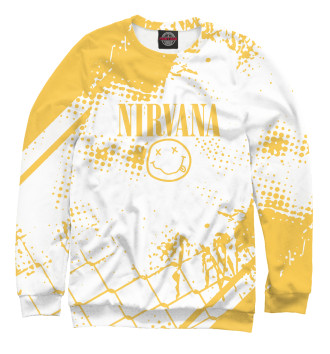Свитшот для мальчиков Nirvana (yellow)