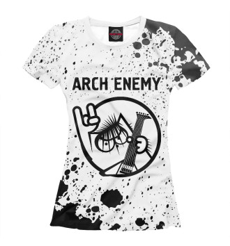Женская Футболка Arch Enemy | Кот