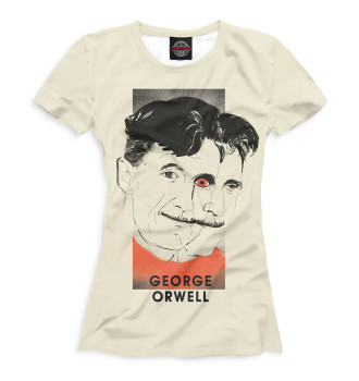 Женская Футболка George Orwell