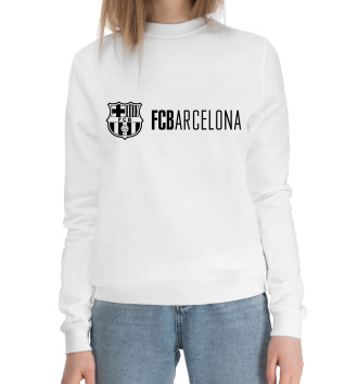 Женский Хлопковый свитшот Barcelona