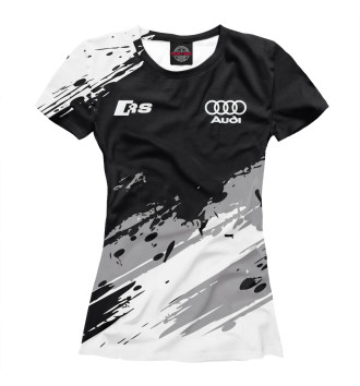Женская Футболка Audi RS