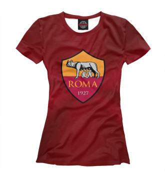 Футболка FC Roma Red Abstract