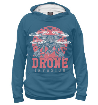 Худи для девочек Drone invasion