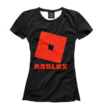 Футболка для девочек Roblox Logo