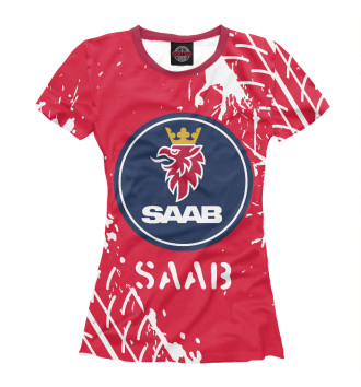 Женская Футболка Сааб | SAAB
