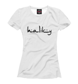 Женская Футболка Haliky Arabic