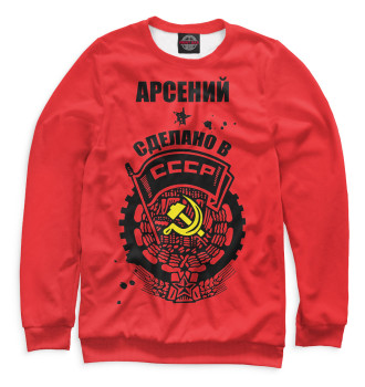 Свитшот Арсений — сделано в СССР