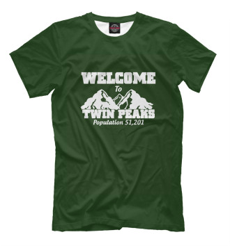 Футболка для мальчиков Welcome to Twin Peaks