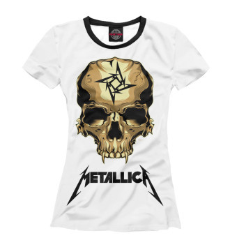 Футболка для девочек Metallica Skull