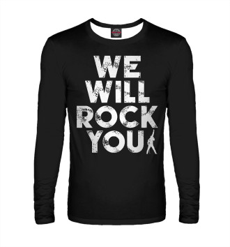 Лонгслив Queen - We Will Rock You