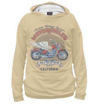 Женское Худи Vintage Motorcycles