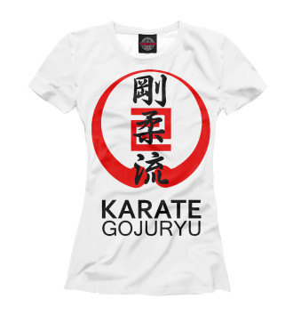 Футболка для девочек Karate Gojuryu