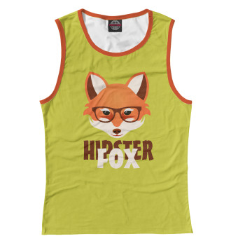 Майка для девочек Hipster Fox