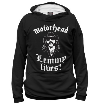 Мужское Худи Motorhead. Lemmy Lives.