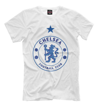 Мужская Футболка Логотип FC Chelsea