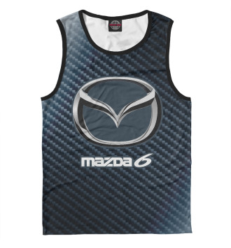 Майка для мальчиков Mazda 6 - Карбон