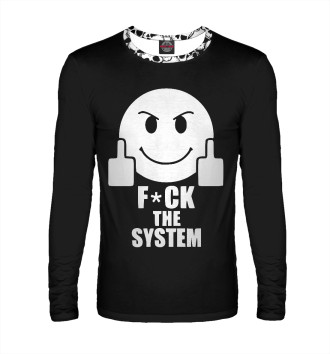 Лонгслив Fuck the System