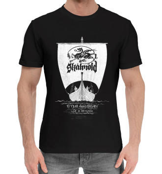 Хлопковая футболка Skalmold