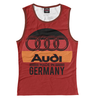 Майка для девочек Audi - сделано в Германии