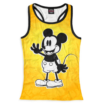 Женская Борцовка Steamboat Willie Yellow