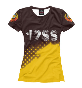 Женская Футболка 1988 + СССР