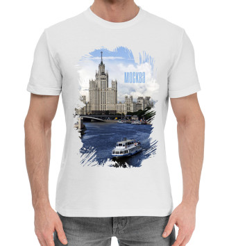 Хлопковая футболка Москва