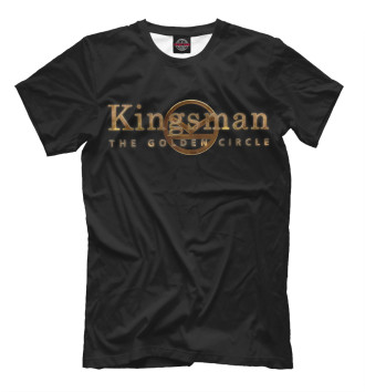 Мужская Футболка Kingsman: Золотое кольцо