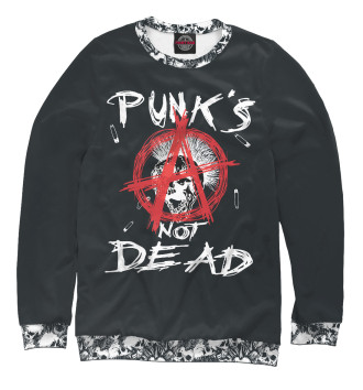 Женский Свитшот Punk's Not Dead