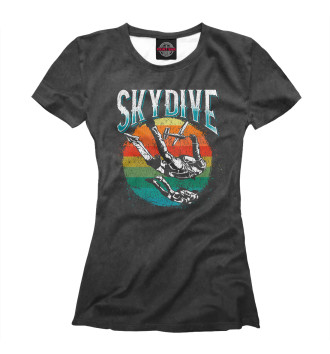 Женская Футболка Skydive