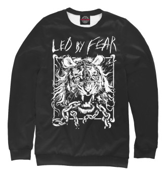 Свитшот Led by fear – tiger