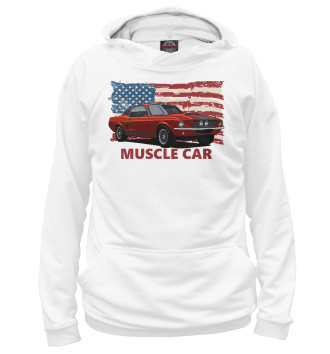 Худи для девочек Muscle car