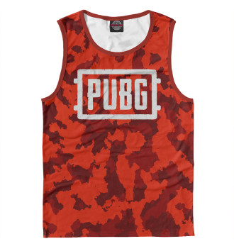 Майка PUBG Red Abstract