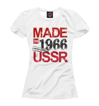 Футболка для девочек Made in USSR 1966