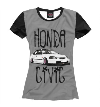 Женская Футболка Honda Civic