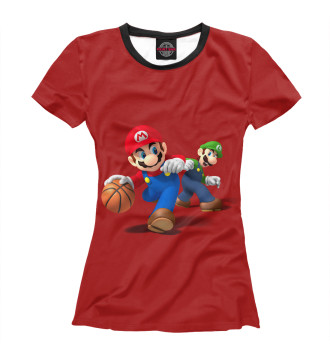 Футболка для девочек Марио