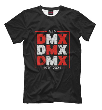 Мужская Футболка RIP DMX