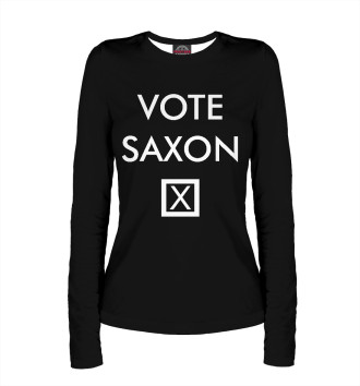 Женский Лонгслив Vote Saxon