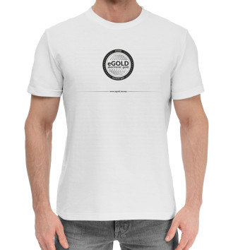 Мужская Хлопковая футболка Coin black cod eGOLD